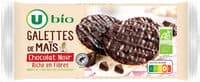Galette de mais nappée de chocolat noir boîte de 100g