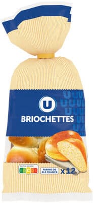 Briochettes x12, 480g
