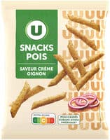 Biscuits apéritifs Snack pois saveur crème oignon 60g