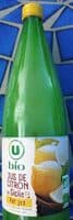 Jus de citron 1l