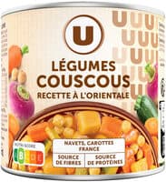 Légumes pour couscous recette à l'orientale - Boîte 400g