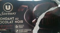 Fondant au chocolat noir 2x90g