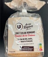Lunettes de Romans fourrées fraise de la Drôme UDNR, 350g