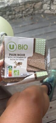 Pain noir allemand vollkornbrot 500g
