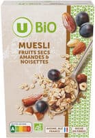 Muesli fruits secs amandes & noisettes