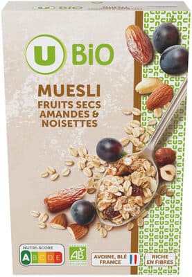 Muesli fruits secs amandes & noisettes