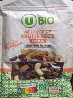 Mélange de fruits secs "Tonus" - Sachet 125g
