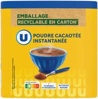 Poudre cacaotée instantanée 20% de cacao 450g