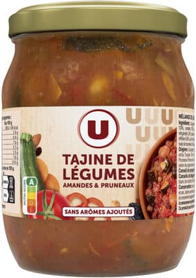 Tajine de légumes amandes et pruneaux 520g