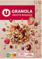 Granola fruits rouges