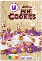 Céréales mini cookies, paquet 375g