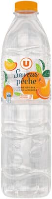 Eau de source saveur pêche
