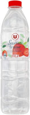 Eau aromatisée saveur fraise sans sucres 1,5L
