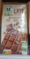 Chocolat au lait, tablettes 2x100g