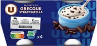 Yaourt à la grecque stracciatella 4x150g