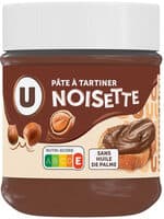 Pâte à tartiner aux noisettes sans huile de palme pot 200g