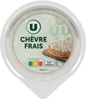 Fromage de chèvre frais lait pasteurisé 12%mg,200g