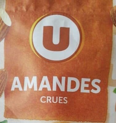 Amandes décortiquées crues - Sachet 175g