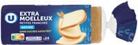 Pain de mie nature extra moelleux sans sucres ajoutés - x24 tranches