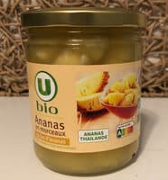 Ananas en morceaux au jus d'ananas, 245g