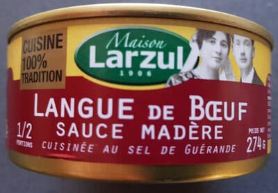 Langue de boeuf sauce madère