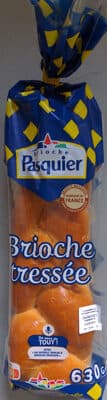 brioche tressée à la main