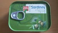 Sardines a l'huile d'olive vierge extra