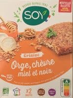 Grinioc orge chèvre, miel, noix