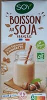 Boisson au soja français petit épeautre et noisette