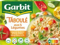 Taboulé aux 5 légumes
