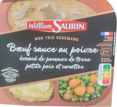 Boeuf sauce au poivre