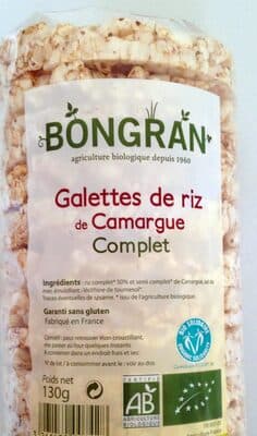 Galettes de riz de Camargue complet