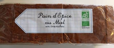 Pain d’épice au Miel en tranches bio