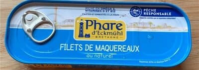 Filets de maquereaux au naturel