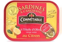 Sardines à l'Ancienne à l'Huile d'Olive vierge extra au Citron