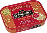 Sardines sans arêtes huile olive v.e. CBLE 115g