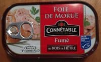 Foie de morue fumé au bois de hêtre