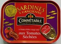 Sardines à l'Ancienne à l'Huile d'Olive vierge extra aux Tomates Séchées