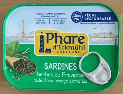 Sardines herbes de Provence