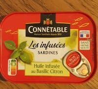 Les infusées sardines Basilic Citron