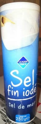 Sel fin iodé - sel de mer