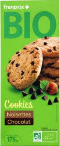 Cookies Noisette Chocolat Bio