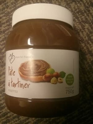 Pâte à tartiner noisettes