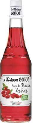 Sirop de fraise des bois