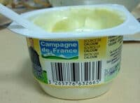 Fromage frais saveur vanille