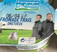 Fromage frais onctueux