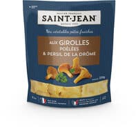 Ravioli aux girolles poêlées & persil de la Drôme sachet