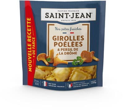 Pates fraiches farcies aux girolles