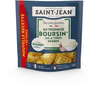Pâtes fraîches au fromage Boursin® Ail et fines herbes