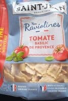 Raviolines tomate basilic de provence